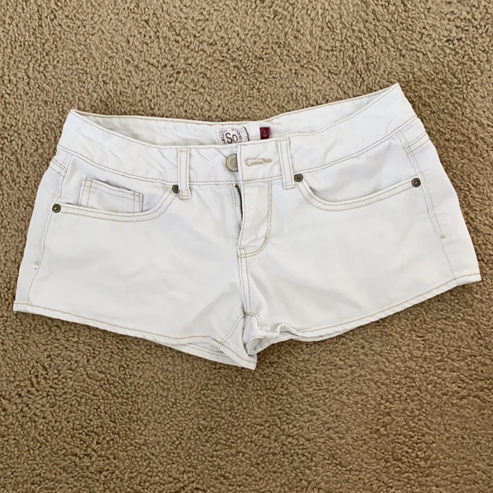 White shorts